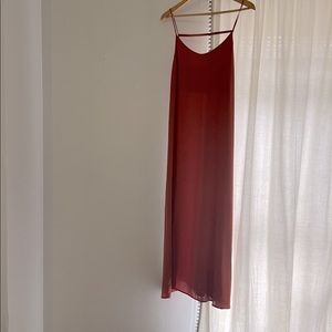 Alysi Rust strap dress